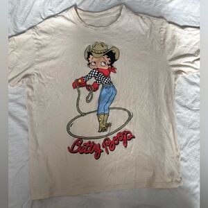 Betty Boop Cowgirl T-Shirt